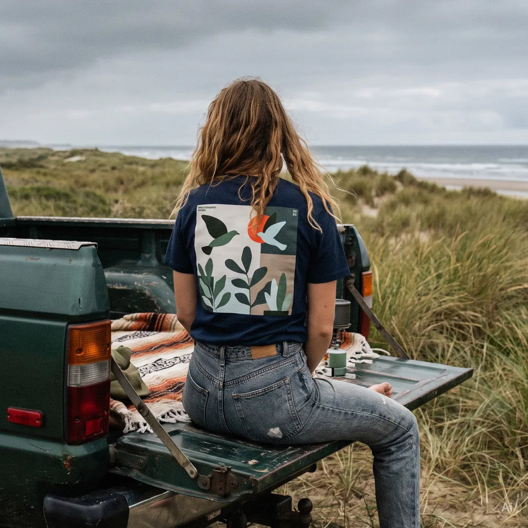 Outside T-Shirt aus Bio-Baumwolle