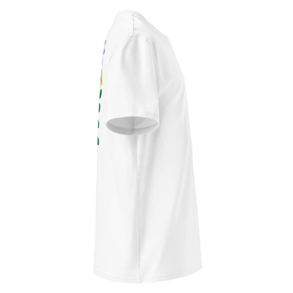 Vogel Bio-Baumwoll-T-Shirt in Weiß
