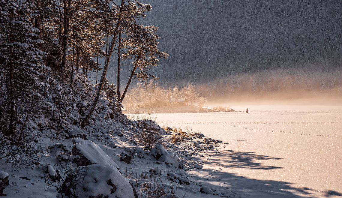 Eibsee im Winter Cover